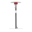 Sunglo 50,000 BTU Post Mount Gas Patio Heater With 24-Volt Standing Pilot - Black - PSA265NP