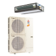 30,000 BTU Mitsubishi P-Series 18.1 SEER2 Single Zone Concealed Duct Mini Split Heat Pump System – R-410A | 230V - PUZ-HA30NKA / PEAD-A30AA7