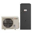 Mitsubishi 12,000 BTU SEZ-AD-Series 20 SEER2 Single Zone Ducted Central Air Mini Split Heat Pump System - R454B | 230V - PUZ-AK12NL / PVA-AA12NL