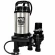Multiquip Submersible Trash Pump | 1/2 HP | 304 Stainless Steel | Max 72 GPM | Max 34 ft. Head | 115V | 19.6 ft. Cord | PX400 - PX400