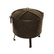 Buck Stove 18" Round Wood Burning Fire Pit - Bronze