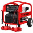 Multiquip Trash Pump QP3Ti Series | 8.5 HP | Die-Cast Aluminum/Cast Iron | Electric Start with ECU & Float Switch Control | Max 396 GPM | Max 95 ft. Head | Honda iGX270 | QP3Ti - QP3Ti