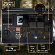 11,250 Watt Inverter Portable Generator with CO Sensor - Electric Start | Hudson - R10000iE