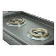 RCS Cutlass Pro Slide-In Stainless Steel Double Side Burner With Blue LED - RDB1EL/RDB1ELLP - Right Side View