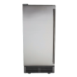 RCS 44 Lb. 15-Inch Outdoor Rated Ice Maker WIth Gravity Drain - REFR3-Front View