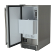 RCS 44 Lb. 15-Inch Outdoor Rated Ice Maker WIth Gravity Drain - REFR3-Open Right