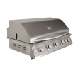 RCS Premier Series 40-Inch Built-In Gas Grill With Rear Infrared Burner - RJC40A/RJC40ALP  - Left Side View