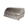 RCS Premier Series 40-Inch Built-In Gas Grill With Rear Infrared Burner - RJC40A/RJC40ALP  - Right Side View