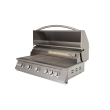 RCS Premier Series 40-Inch Built-In Gas Grill With Rear Infrared Burner - RJC40A/RJC40ALP  - Right Open View