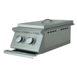 RCS Premier Slide-In Stainless Steel Double Side Burner - RJCSSB/RJCSSBLP - Right Side View