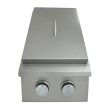 RCS Premier Slide-In Stainless Steel Double Side Burner - RJCSSB/RJCSSBLP - Top View