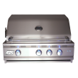 RCS Cutlass Pro 30-Inch Built-In Gas Grill With Rear Infrared Burner & Blue LED Lights - RON30A/RON30ALP