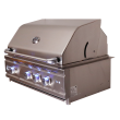 RCS Cutlass Pro 30-Inch Built-In Gas Grill With Rear Infrared Burner & Blue LED Lights - RON30A/RON30ALP - Top View