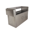 RCS Stainless Steel Grill Cart For 42-Inch RCS Grills - RONJC - Left Side View