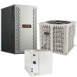 5 Ton 14.3 SEER2 96% AFUE 100,000 BTU Trane Gas Furnace and Air Conditioner System - Downflow - A4AC4060D1 / 4MXCD010AC6HCB / A951X100CD5SA / 4AYTXVH3G6000A
