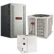3 Ton 14.3 SEER2 96% AFUE 80,000 BTU Trane Gas Furnace and Air Conditioner System - Downflow - A4AC5036D1 / 4MXCB006AC6HCB / A951X080BD4SA