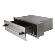 RCS R-Series 36-Inch Built-In 120V Electric Outdoor Warming Drawer - RWD1 - Right View