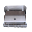 RCS 36-Inch Stainless Steel Wind Guard For Premier & Cutlass Series Gas Grills - RWGM - Top View