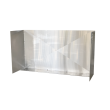 RCS 48-Inch Stainless Steel Wind Guard For Premier & Cutlass Series Gas Grills - RWGL - Right View