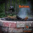 Goldens' Cast Iron 20 Gallon Fire Pit - Small - 13611