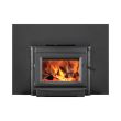 Napoleon Wood Burning Insert With Blower And 41-Inch x 30-Inch Backerplate - S20i