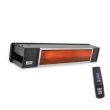 SunPak Gas Patio Heater S34B TSR Black With Remote
