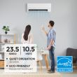 Mitsubishi 24,000 BTU FX-Series 23.5 SEER2 Single Zone Wall Mount Mini Split Hyper Heat Pump System – R454B | 230V  - MUZ-FX24NLHZ / MSZ-FX24NL
