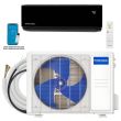 MRCOOL 24,000 BTU DIY Select Series 16.5 SEER2 Single Zone Black Wall Mounted Mini Split Heat Pump System with 11.5 ft. Line Set – R454B | 230V  