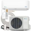 Senville 9,000 BTU LETO 21.5 SEER2 Single Zone Wall Mount Mini Split Heat Pump System w/ 16ft Line Set - R454B | 115V 