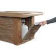 The Outdoor Greatroom Sierra Gas Fire Pit Table - SL-1224-M-K