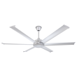 Big Ass Fans Mammoth  72" Smart Indoor/Outdoor Silver Ceiling Fan with Wifi Enable