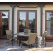 Infratech SL-Series 42 1/2-Inch 2400W Single Element Electric Infrared Patio Heater - 240V - Slimline Thumbnail