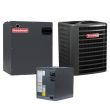 4 Ton 13.4 SEER2 Goodman R32 Electric Furnace and Air Conditioner System - Upflow/Downflow - 21" - GLXS3BN4810 / CAPFA6030C3 / MBVB16CP1X00