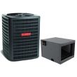 2.5 Ton 13.4 SEER2 Goodman R32 Air Conditioner with Horizontal 17.5" Cased Coil - GLXS3BN3010 / CHPTA3026B3