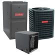 4 Ton 13.4 SEER2 97% AFUE 80,000 BTU Goodman Gas Furnace and Air Conditioner System - Horizontal - GSXN3N4810 / CHPT4860D4 / GMVM970804CN