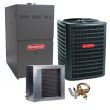 4 Ton 13.4 SEER2 80% AFUE 80,000 BTU Goodman Gas Furnace and Air Conditioner System - Horizontal - GSXN3N4810 / CSCF4860N6 / GMVC800804CN / TX5N4