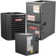 3.5 Ton 14.5 SEER2 96% AFUE 100000 BTU Goodman Gas Furnace and R32 Heat Pump System - Downflow - GLZS4BA4210 / CAPTA4230C3 / GD9T961005CN