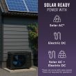 24,000 BTU 20.8 SEER Stealth Solar Single Zone Wall Mount Mini Split System - R32 | 230V - Solar Ready