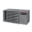 Sterling TD Series 350,000 BTU Tubular Duct Furnace gas-fired indoor duct furnace with exposed horizontal tubular heat exchanger.