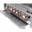 Sunstone 5 Burner 42 Inch Freestanding Gas Grill With Rotisserie With Cart - SUN5B-IR/Cart - Standard Front Panel