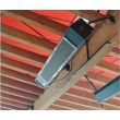 Sunpak TSR 48-Inch 34,000 BTU Two-Stage Gas Patio Heater With Remote - Black - S34 TSR-B - Roof
