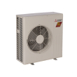18,000 BTU 18.9 SEER Concealed Duct Mitsubishi Mini-Split Single Zone H2i Hyper Heat Heat Pump - PEAD-KA18NAHZ