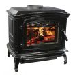 Breckwell SWC21B Black Porcelain Enameled Wood Stove