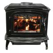 Breckwell SWC21B Black Porcelain Enameled Wood Stove