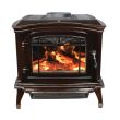 Breckwell SWC21M Mahogany Porcelain Enameled Wood Stove