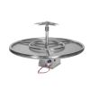 Grand Canyon RTS Tall Stack Propane Gas Fire Pit Burner Kit - Match Lit - RTS-LP - Flat Stack