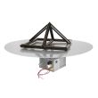 Grand Canyon TPS Tee-Pee Stack Propane Gas Fire Pit Burner Kit - Electronic Ignition - TPS-WBECS-LP - Tee pee