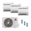 42,000 BTU Gree All Match 21 SEER2 Tri Zone Mini Console Mini Split Heat Pump System - R32 | 230V - 12 + 18 + 18