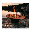 Fire Pit Art Wood Fire Pit- Magnum With Lid