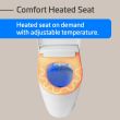 ACiQ Smart Toilet, One-Piece with Bidet, Auto Flush, Heated Seat, LED Display - ACIQ-ST-WB